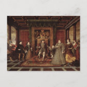 Die Familie Heinrich VIII.: Postkarte (Vorderseite)