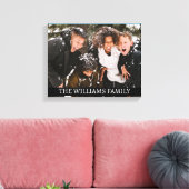 Die Familie Leinwanddruck (Insitu (Wohnzimmer))