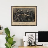 Die Familie Lincoln Poster (Heimbüro)