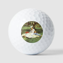 Die Familie Monet in ihrem Garten Edouard Manet Golfball