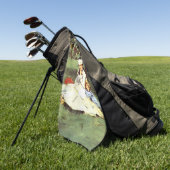 Die Familie Monet in ihrem Garten Edouard Manet Golfhandtuch (Gras)