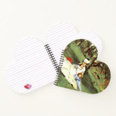 Die Familie Monet in ihrem Garten Edouard Manet Notizblock (Innenseite)