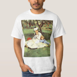 Die Familie Monet in ihrem Garten Edouard Manet T-Shirt