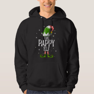 Die Familie Pappy Elf passt zu Weihnachten Hoodie