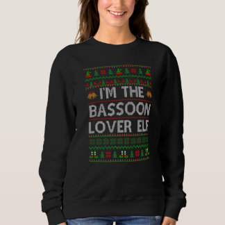 Die Familie passt gut zu mir, ich bin die Bassoon  Sweatshirt