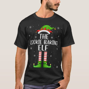 Die Familie passt zum Keksgebäck Elf Weihnachten T-Shirt