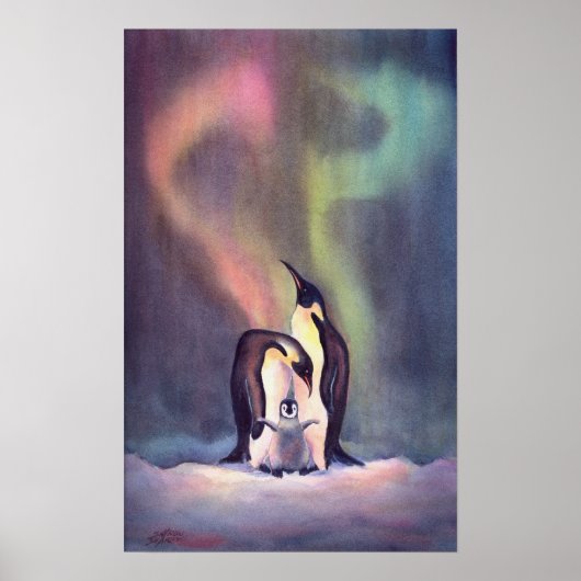 DIE FAMILIE PENGUIN VON SHARON SHARPE POSTER (Vorne)