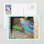 Die Familie Postkarte (Vorne/Hinten)