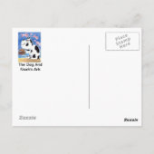 Die Familie Postkarte (Rückseite)