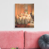Die Familie Rothschild im Gebet Leinwanddruck (Insitu (Wohnzimmer))
