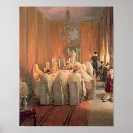 Die Familie Rothschild im Gebet Poster (Vorne)