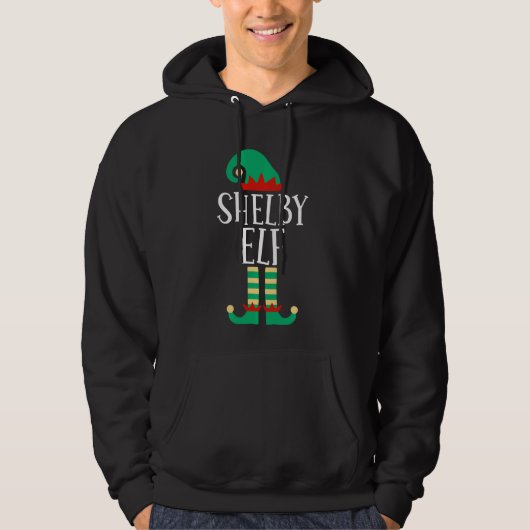Die Familie Shelby Elf Funny passt Weihnachten Paj Hoodie (Vorderseite)