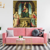 Die Familie St. Anne, c.1507 Leinwanddruck (Insitu (Wohnzimmer))