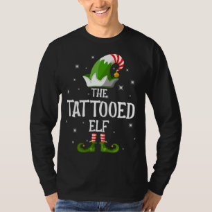 Die Familie Tattooed Elf Weihnachten Weihnachten T-Shirt