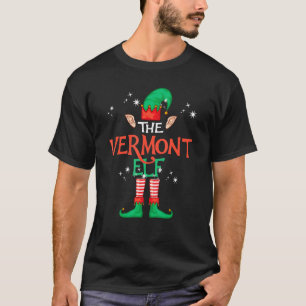 Die Familie Vermont Elf Matching Weihnachten Fu T-Shirt