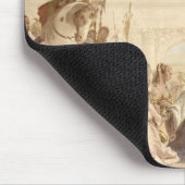Die Familie von Darius vor Alexander Mousepad (Ecke)