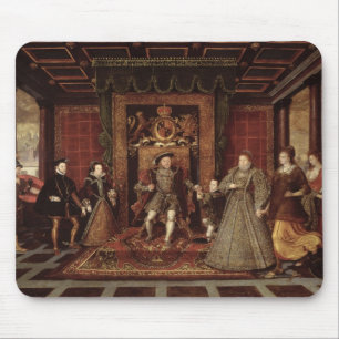 Die Familie von Henry VIII: Mousepad