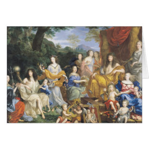 Die Familie von Louis XIV 1670 2