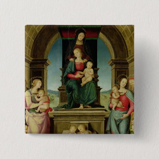Die Familie von St Anne, c.1507 Button (Vorderseite)