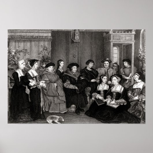 Die Familie von Thomas More Poster (Vorne)