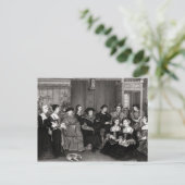 Die Familie von Thomas More Postkarte (Stehend Vorderseite)