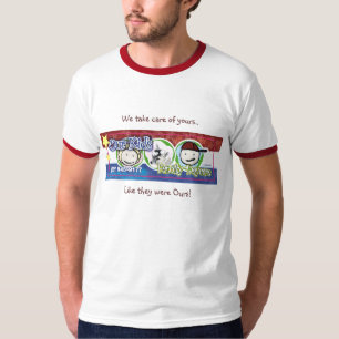 Die Familien-Kindertagesstätte unser Kindes T-Shirt