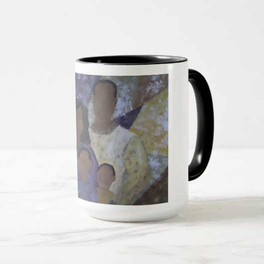 "Die Familien-" Tasse (VorderseiteRechts)