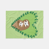 Die Familien-Trägheit Fleecedecke (Vorderseite (Horizontal))