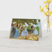 Die Family Wiedersehen | Fré dé Bazille Karte (Gelbe Blume)