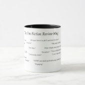 Die Fan-Fiktions-Bericht-Tasse zwei Tasse (Zentrum)