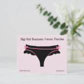 Die Fancypants BGBOP's. Postkarte (Stehend Vorderseite)