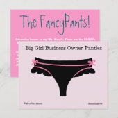 Die Fancypants BGBOP's. Postkarte (Vorne/Hinten)