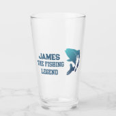 Die Fanglizenz Glas (Vorderseite)
