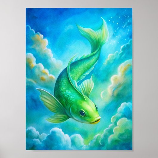 "Die Fantasie der Natur" Poster (Vorne)