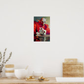 Die Fantasie des Teufels Ken Gage Poster (Küche)