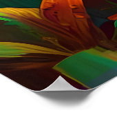 Die Fantasie des Vogel Man Ken Gage Poster (Ecke)