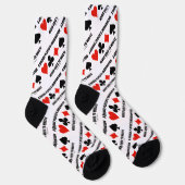 Die Fantasie eines Bridge-Spielers wird nie versch Socken (Rechts)