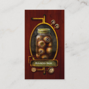 Die Fantasie - gruselig - ich habe immer Augen für Visitenkarte