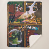 Die Fantasiebibliothek der Zauberer Sherpadecke (Vorderseite)