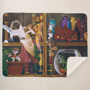 Die Fantasiebibliothek der Zauberer Sherpadecke