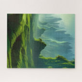 Die Fantasiekunst des Smaragdtals Puzzle (Horizontal)