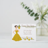 Die fantastische Ananas Visitenkarte (Stehend Vorderseite)