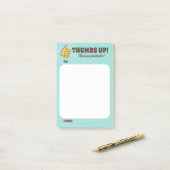 Die fantastische Anerkennung von Mitarbeitern nach Post-it Klebezettel (Auf Schreibtisch)