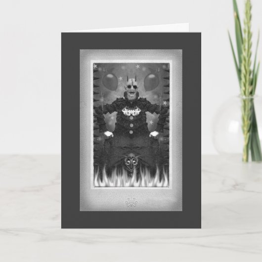 Die fantastische Crowbella Geburtstagskarte Karte (Vorderseite)