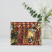 Die fantastische Stadt der Muse Postcard Postkarte (Stehend Vorderseite)