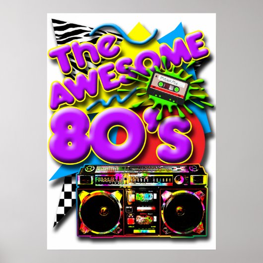 Die fantastischen 80er poster (Vorne)