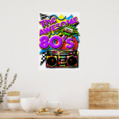 Die fantastischen 80er poster (Küche)