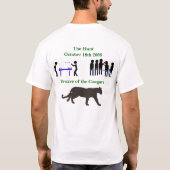 Die Far- Hillsrennen-Sitzung 2008 T-Shirt (Rückseite)