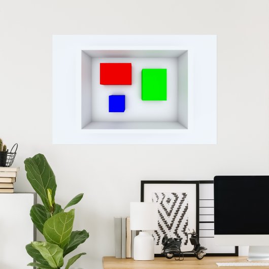 Die Farbbox Poster (Heimbüro)