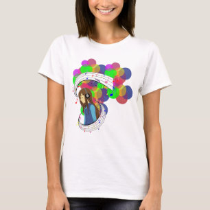 Die Farbe der Musik T-Shirt